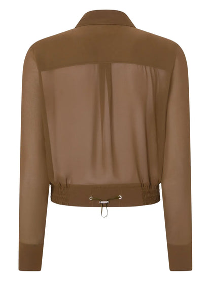 Cropped Shirt Jacket
