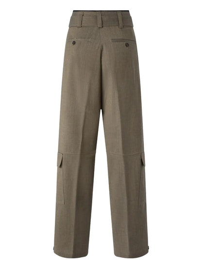 Belted Cargo Trousers