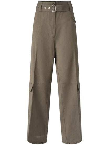 Belted Cargo Trousers