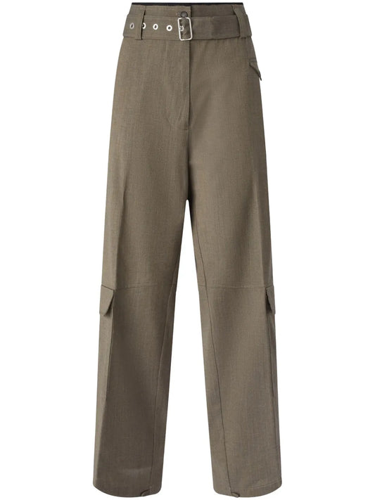 Belted Cargo Trousers