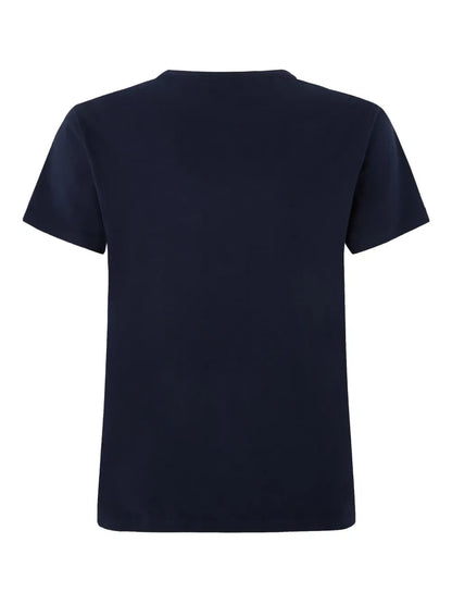 Love Birds-Embroidered T-Shirt