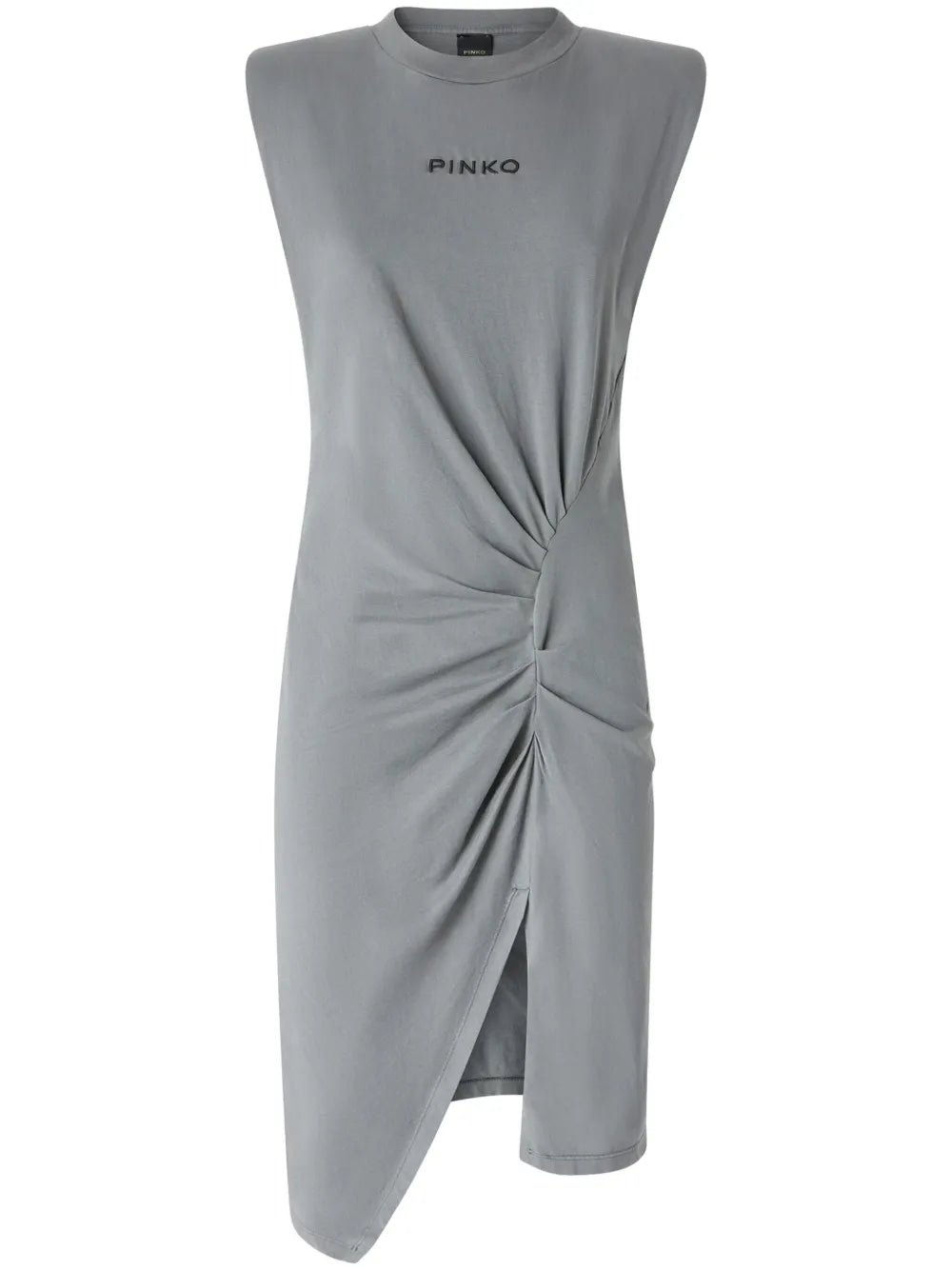 Logo-Embroidered Mini Dress