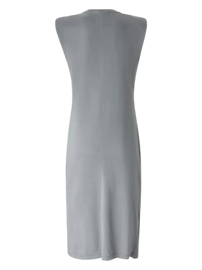 Logo-Embroidered Mini Dress