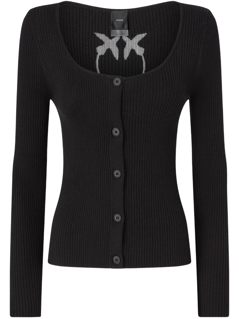 Ribbed Cropped Cardigan