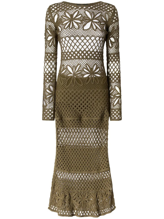 Tricot Maxi Dress