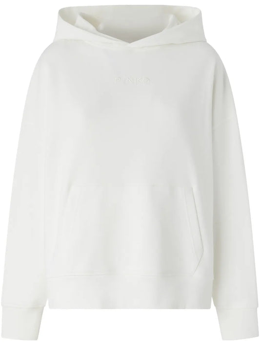 Logo-Embroidered Hoodie