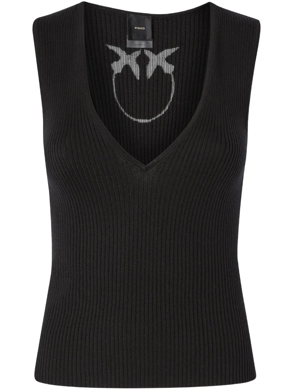 Ribbed Sleeveless Top
