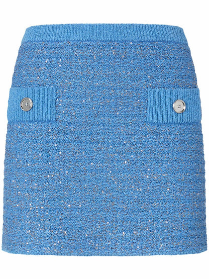 Tweed Mini Skirt