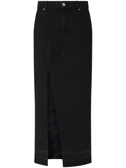 Denim Maxi Skirt