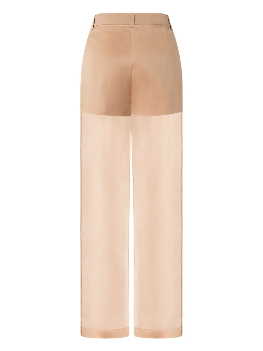 Panelled Straight Trousers