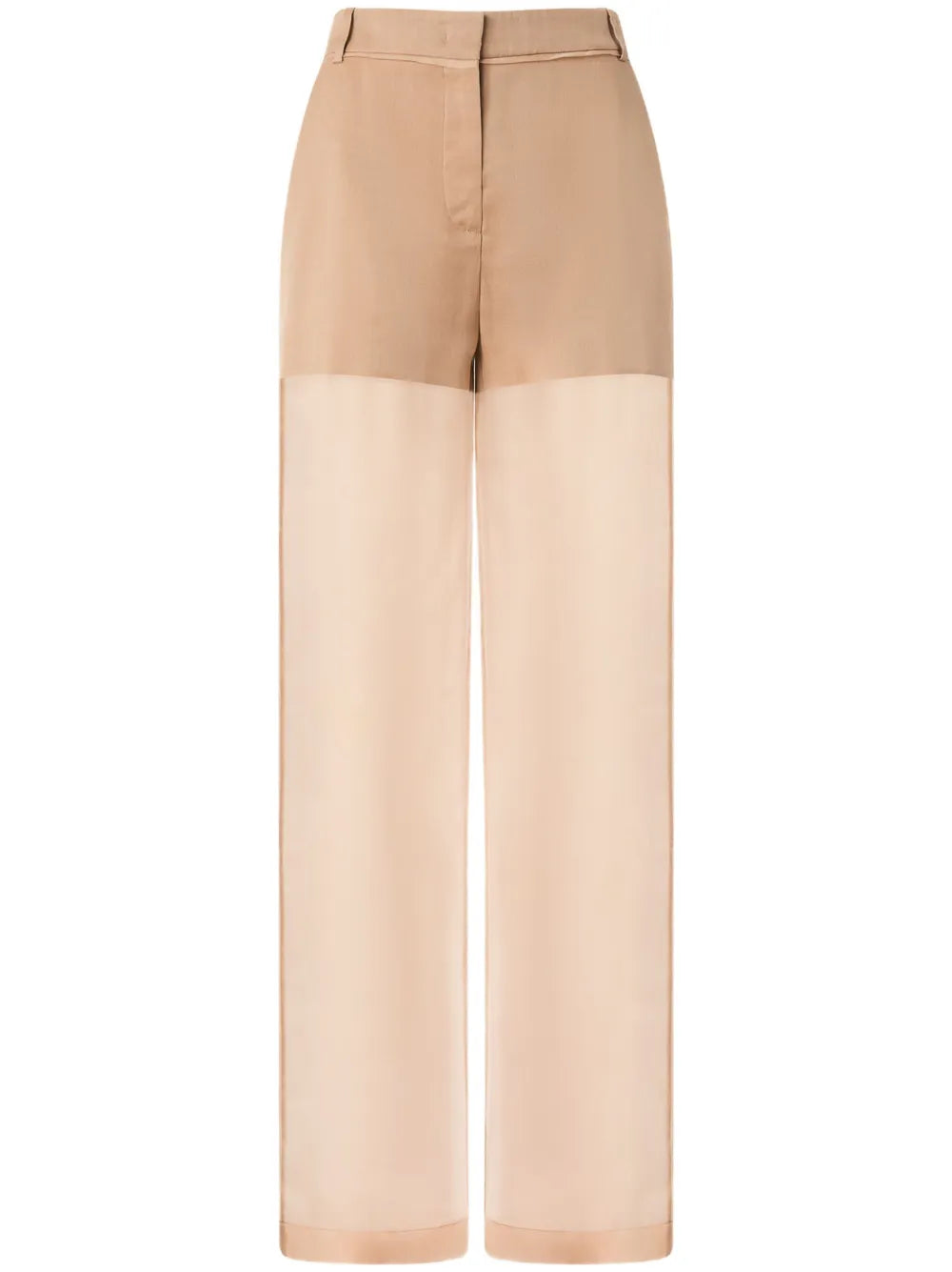 Panelled Straight Trousers