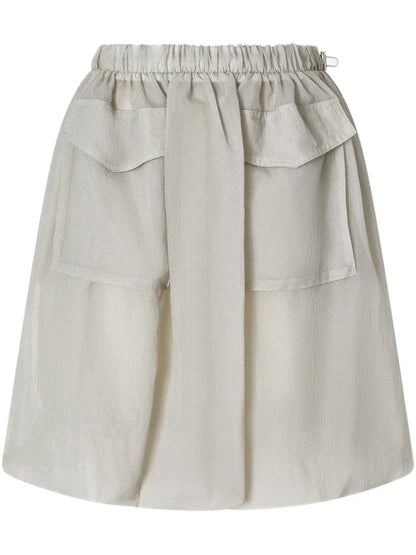 Elasticated-Waist Skirt