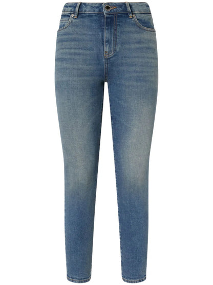 Logo-Embroidered Slim-Fit Jeans