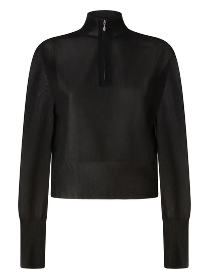 Half-Zip Blouse