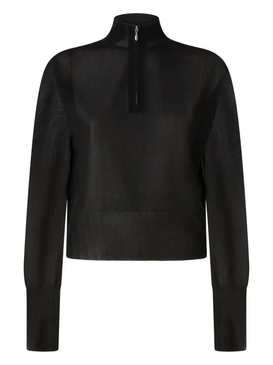 Half-Zip Blouse