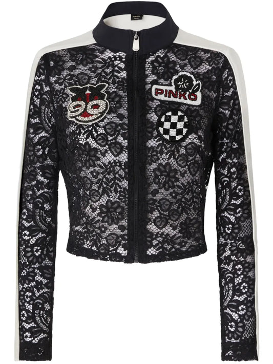 Floral-Lace Jacket