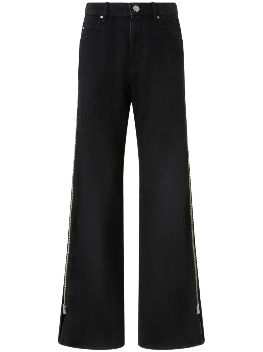 Side-Zipped Jeans