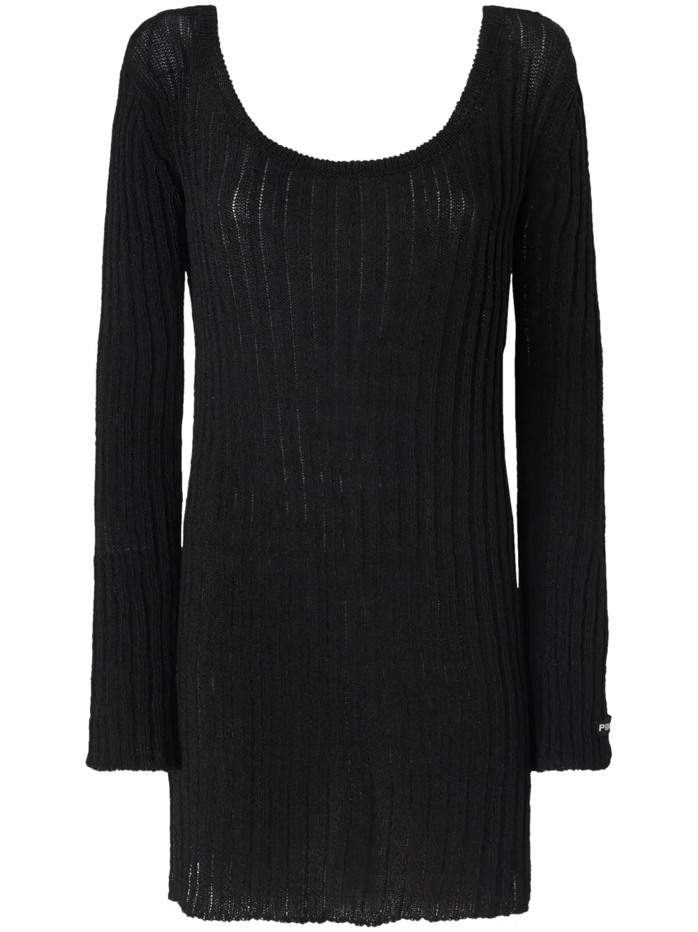 Rib-Knit Mini Dress