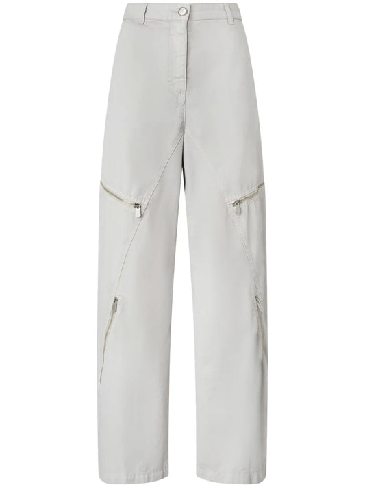 Straight-Leg Trousers