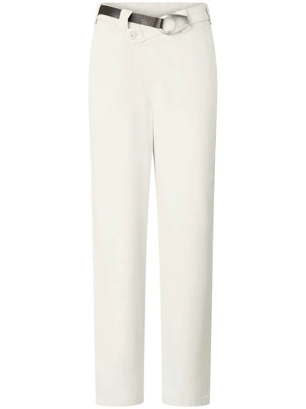 Belted Straight Trousers