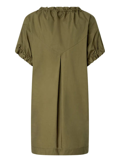 Gathered Mini Dress