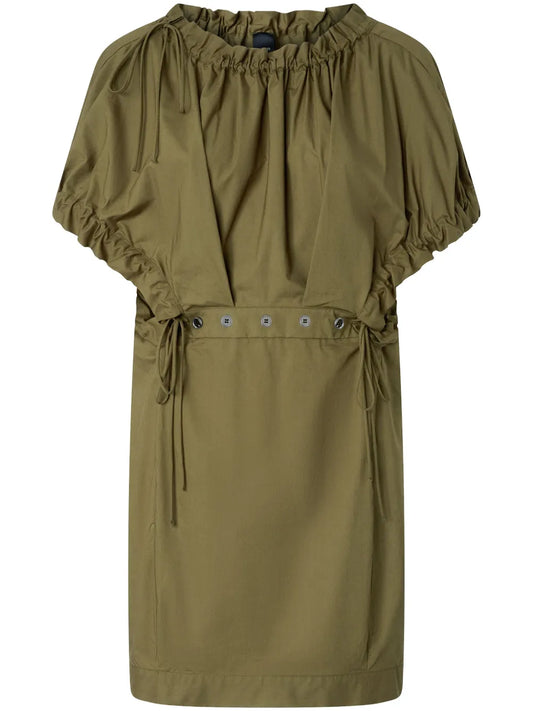 Gathered Mini Dress