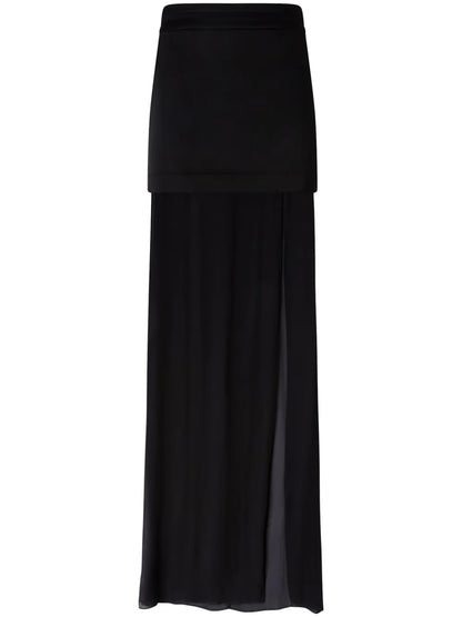 Layered Maxi Skirt