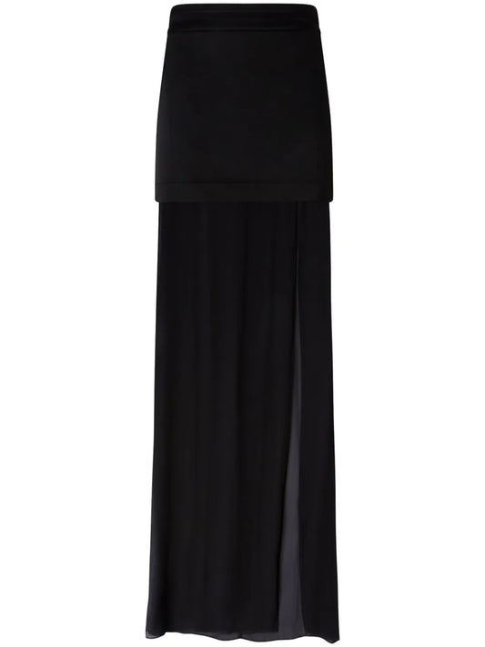 Layered Maxi Skirt