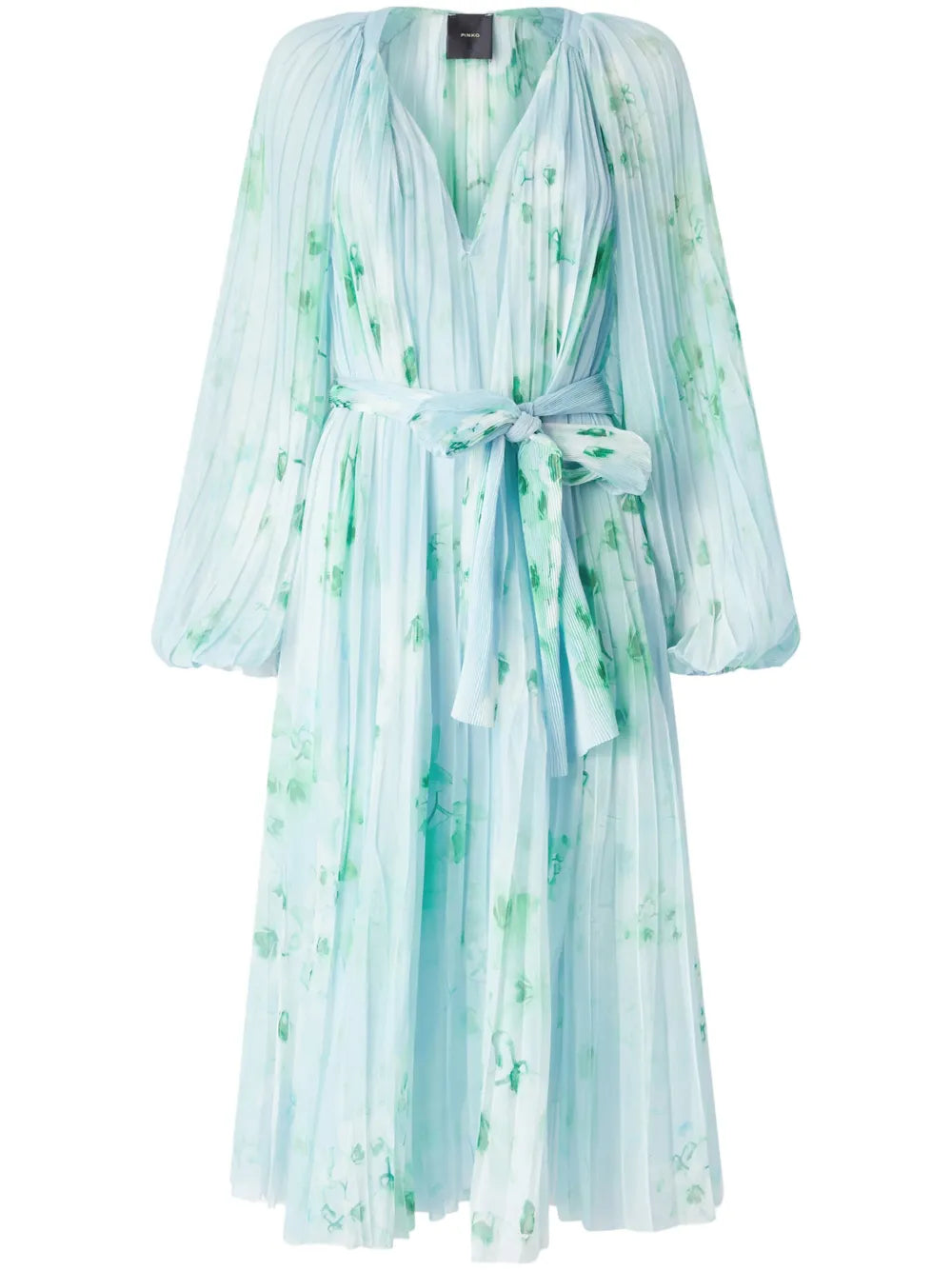 Floral-Print Mdi Dress