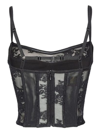 Lace Bustier Top