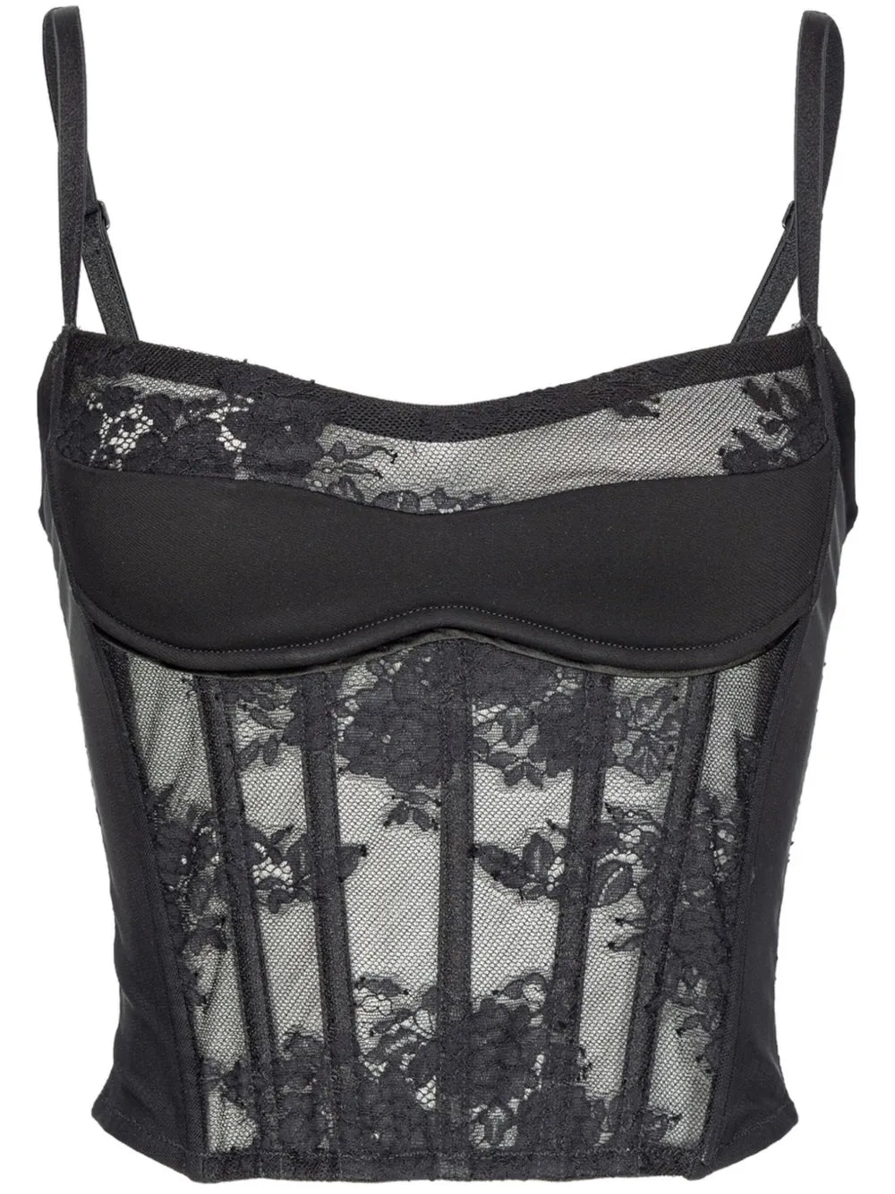 Lace Bustier Top