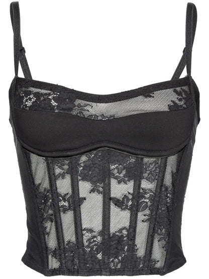 Lace Bustier Top