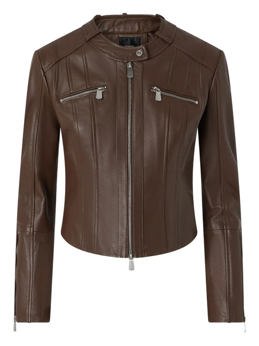Quilted Leather Jacket