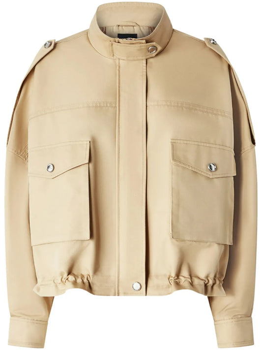 Mock-Neck Jacket