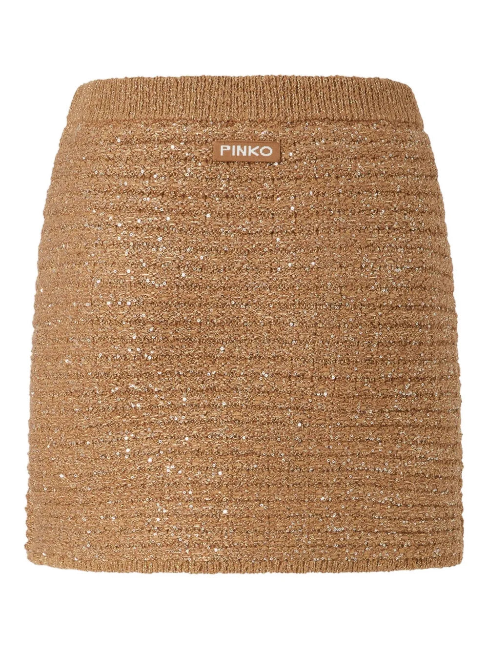 Sequin-Embellished Mini Skirt