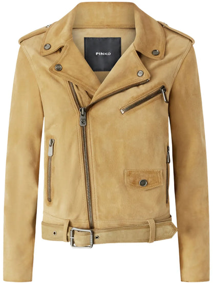 Suede Biker Jacket