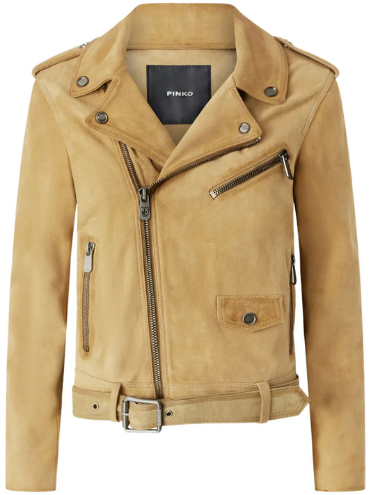 Suede Biker Jacket