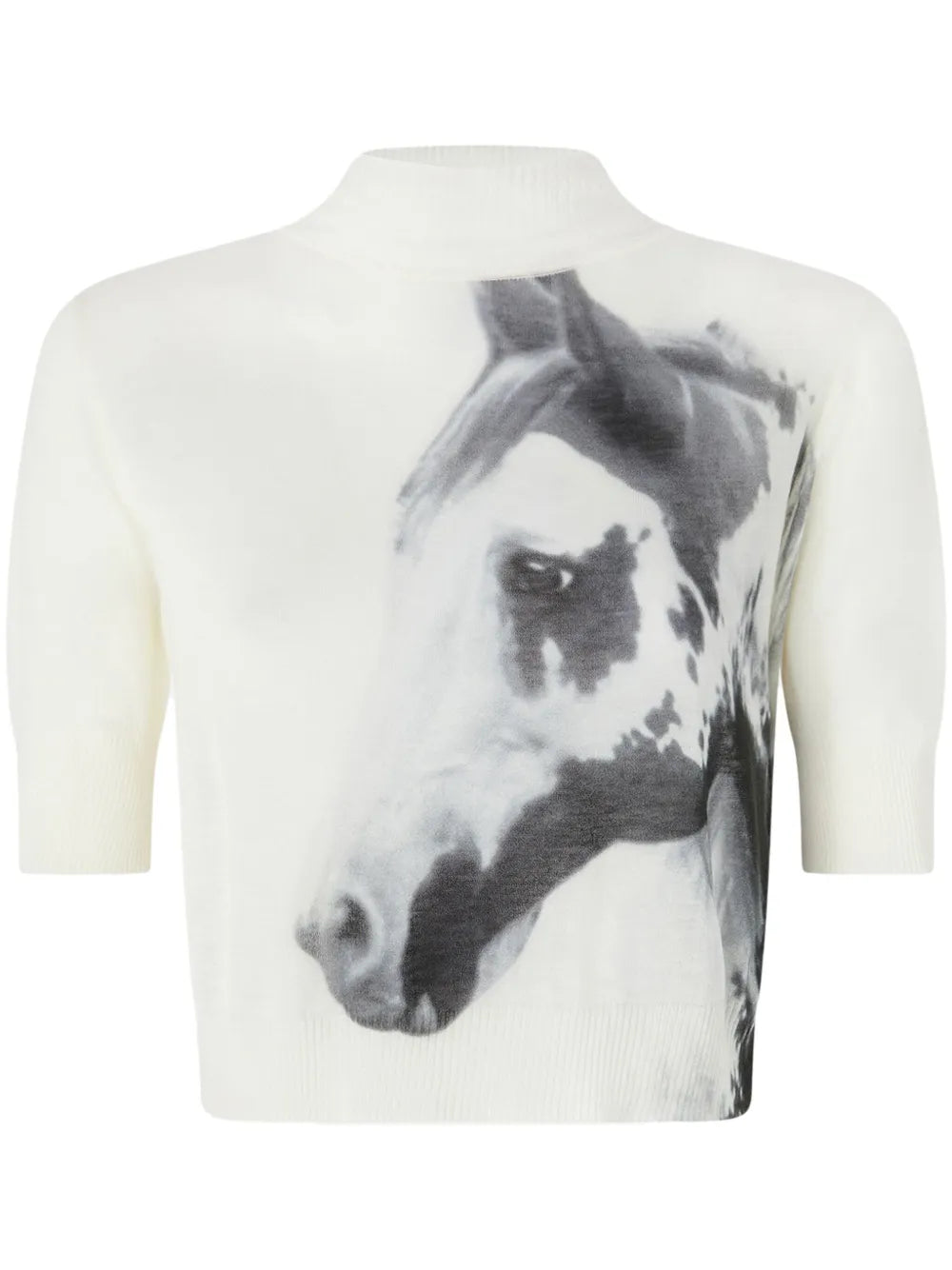 Horse-Print T-Shirt