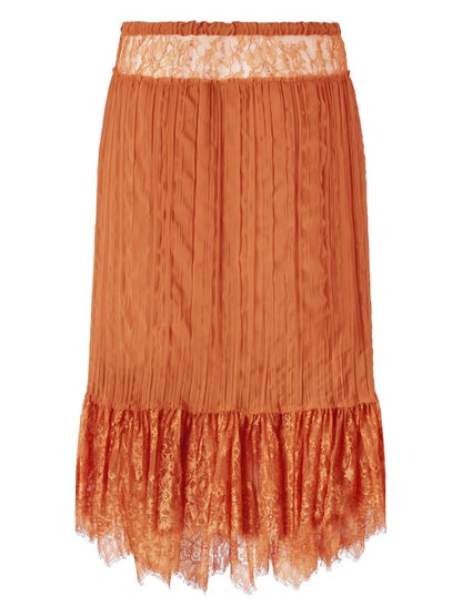 Drawstring Midi Skirt