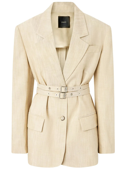 Belted Blazer