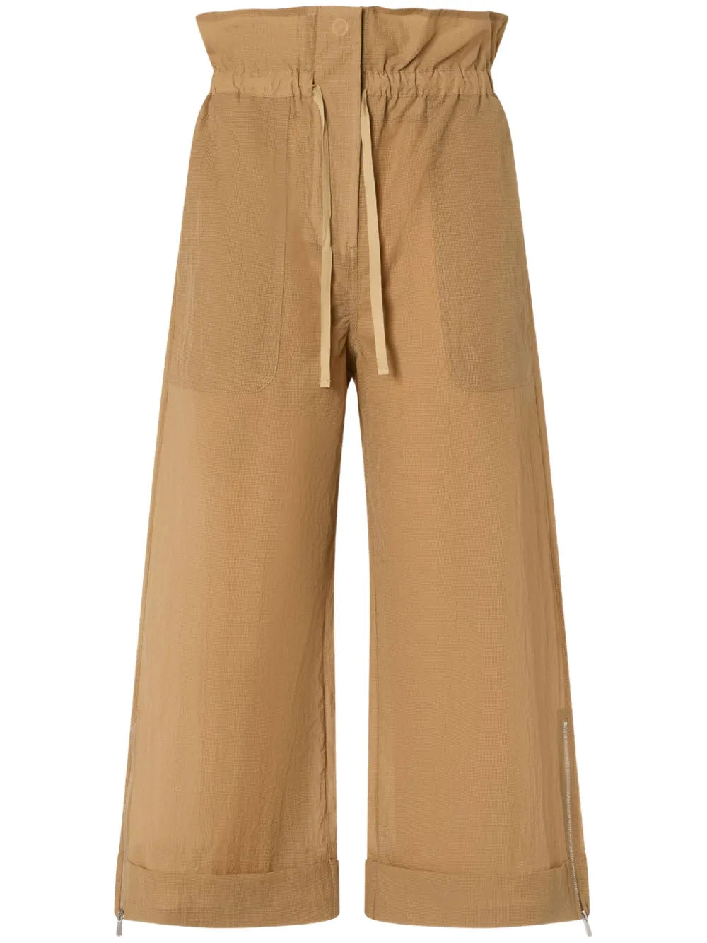 Ruffled-Waist Trousers