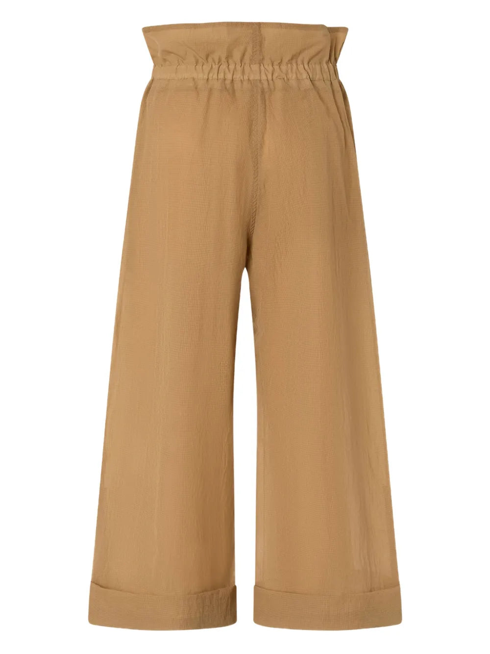 Ruffled-Waist Trousers