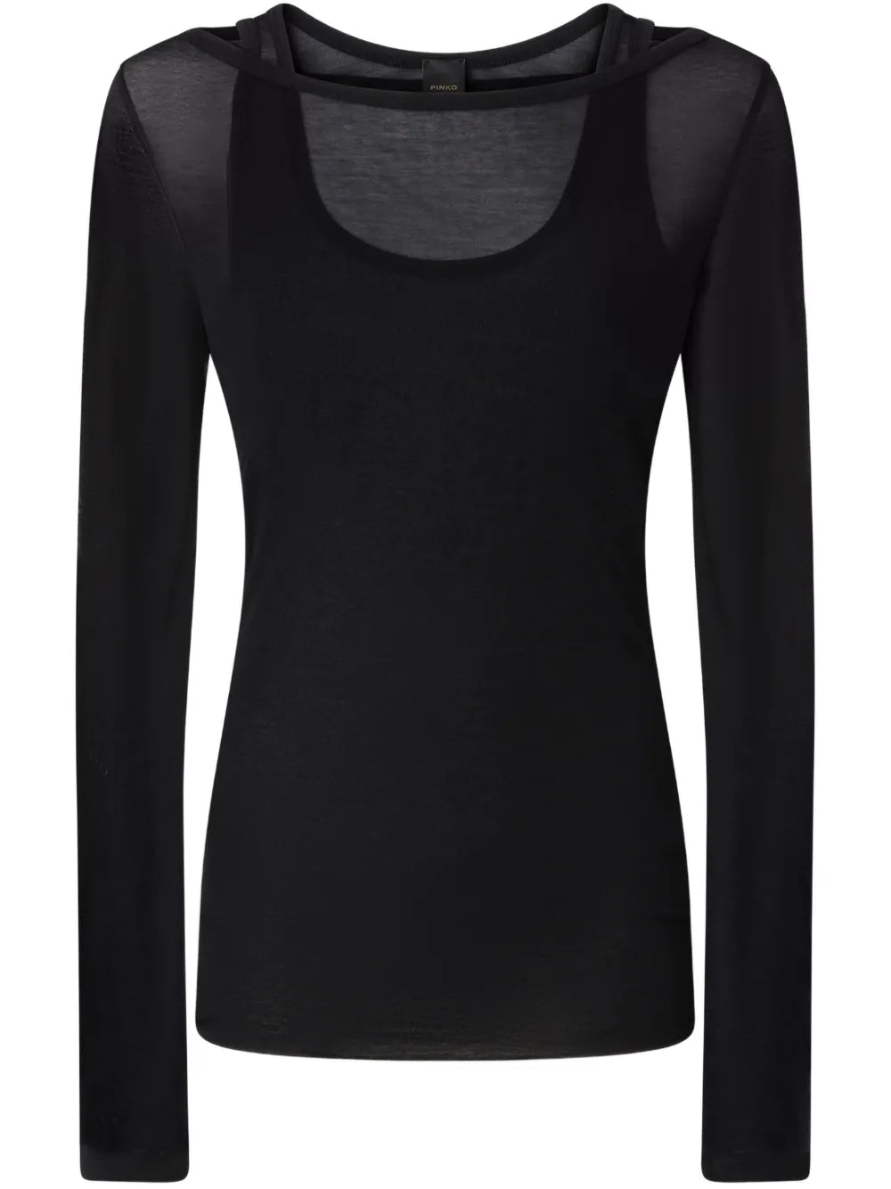 Long-Sleeve Gauze T-Shirt