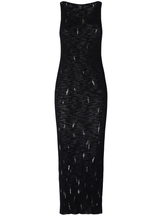 Ripped Midi Dress