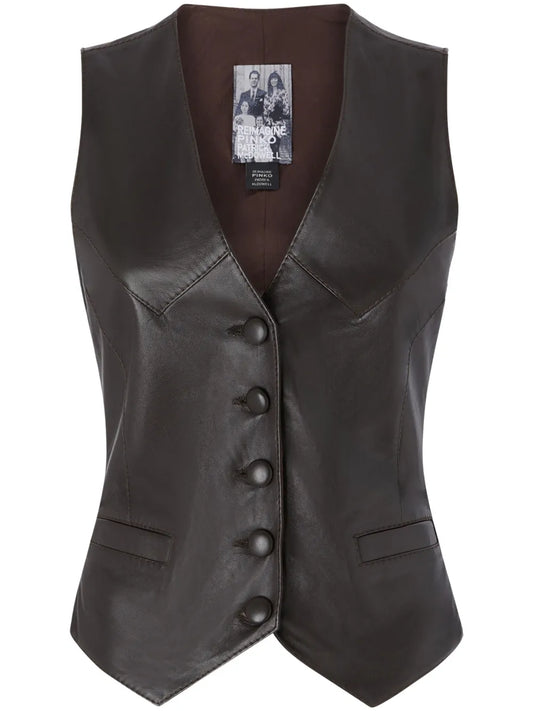 Leather Waistcoat