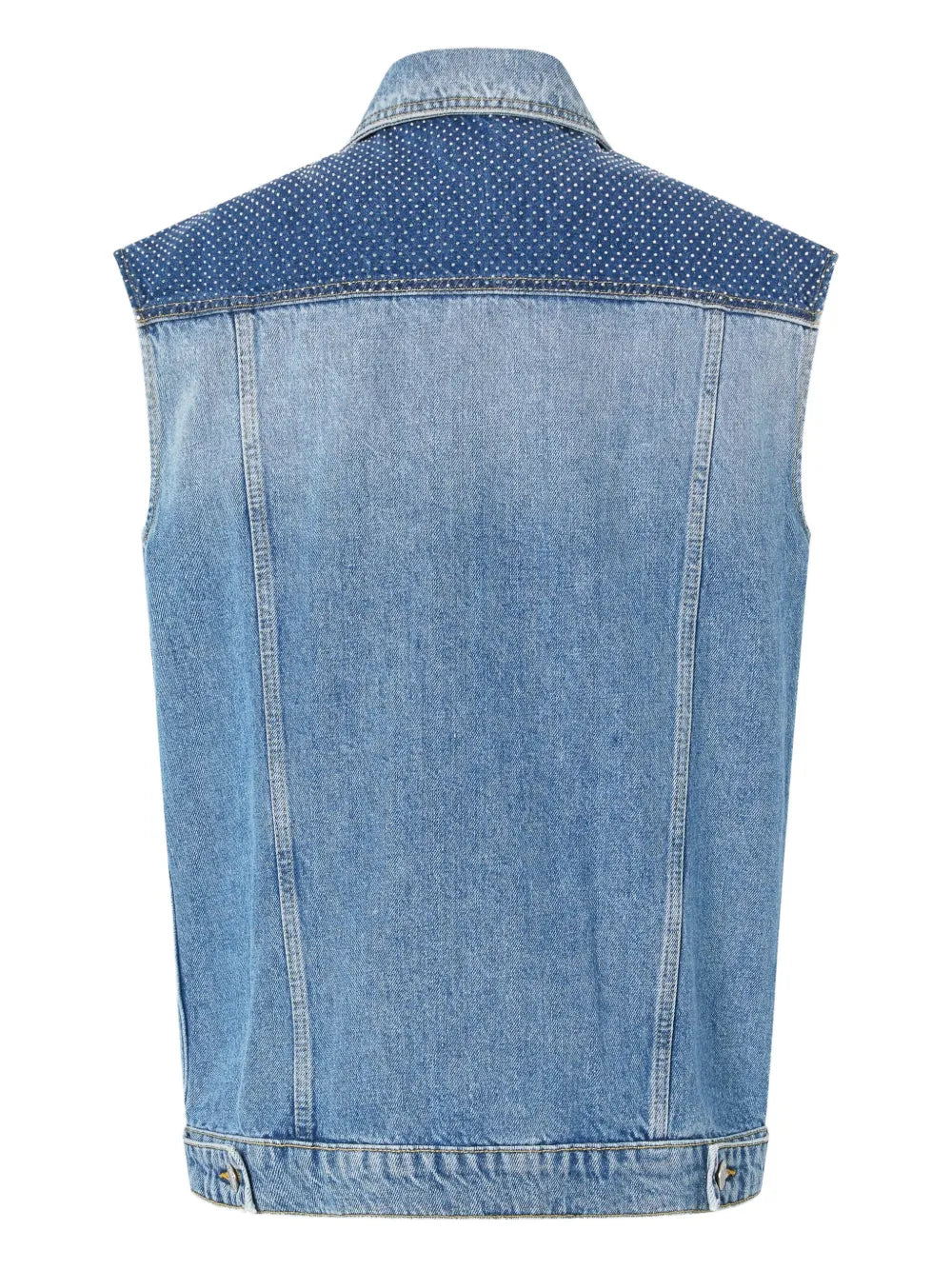 Denim Sleeveless Jacket