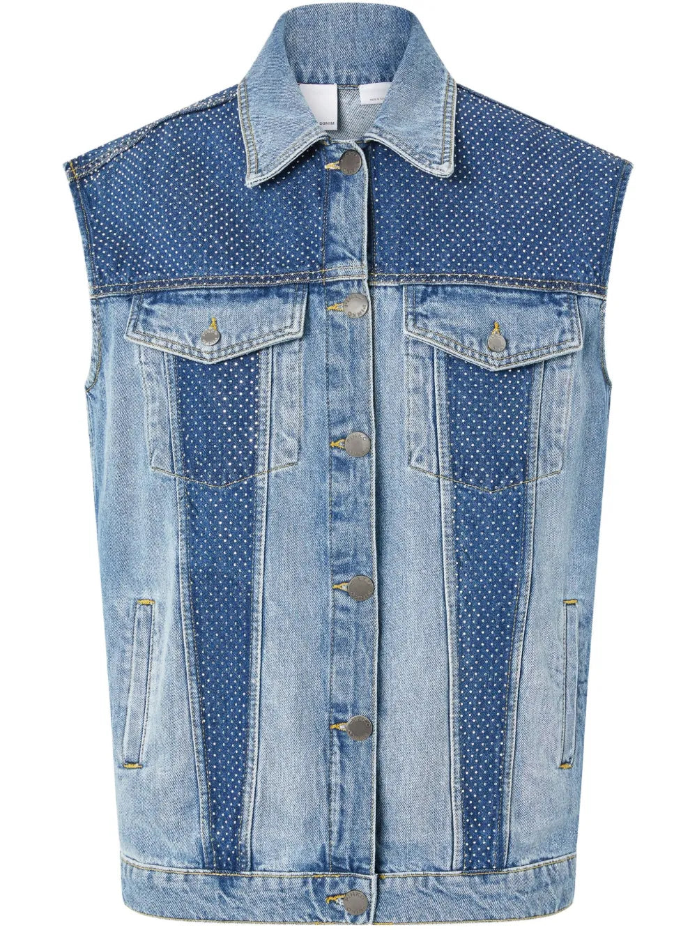 Denim Sleeveless Jacket