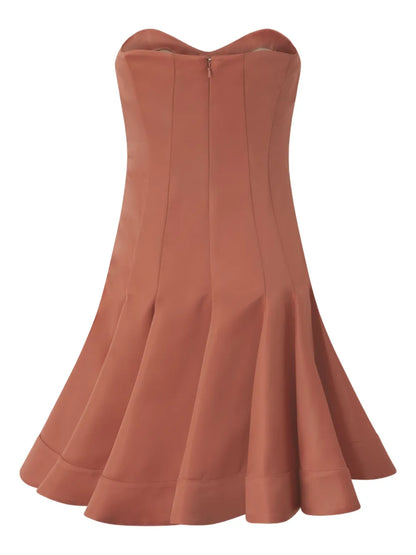 Godet Mini Dress