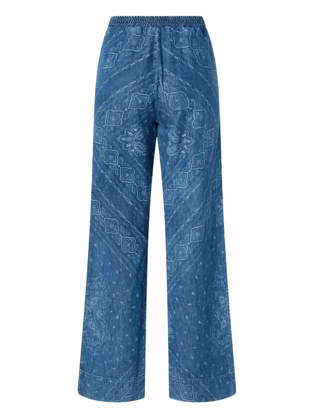 Bandana-Print Jeans