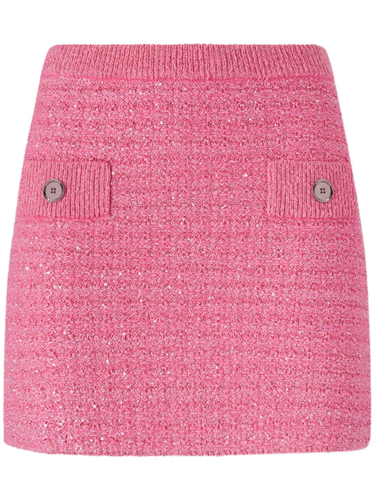 Tweed Mini Skirt